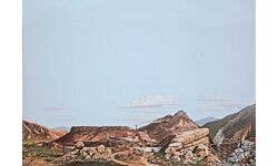 Walthers SceneMaster 949-704 HO Background Scene - Desert to Mountain