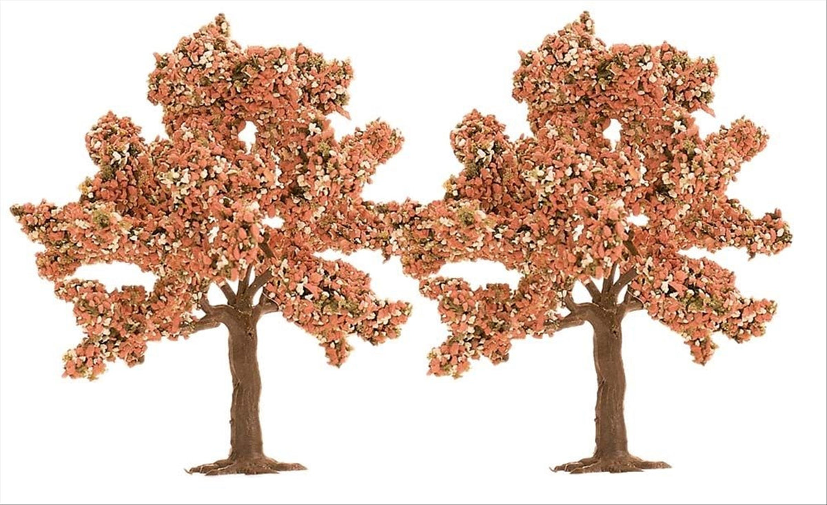 Busch 6623 N/TT Scale Blossom Trees, pkg(2)