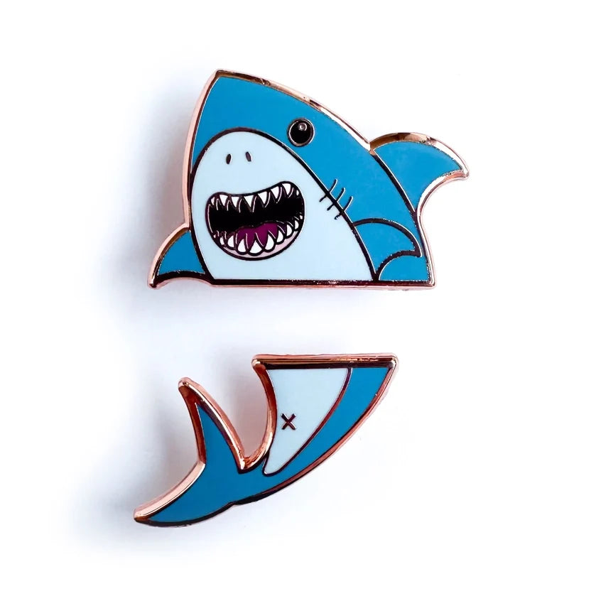 Pride Pals Enamel Pin Set - Shark