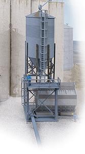 Walthers Cornerstone 2935 HO Scale Grain Surge Bin Kit
