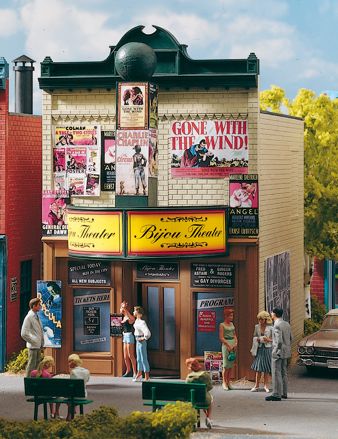 Piko 62233 G Scale Bijou Theatre Building Kit