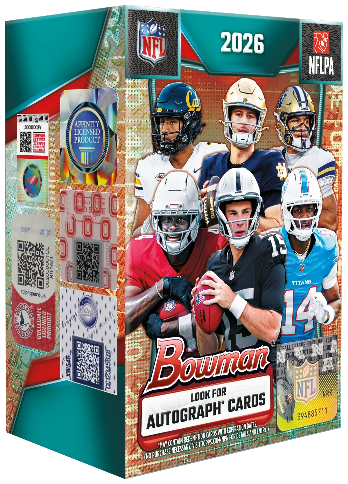 2026 Topps Bowman Football - Value Box