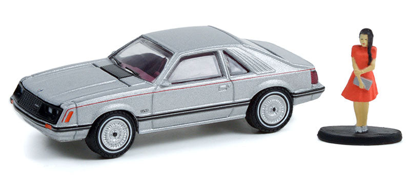 Greenlight 97120-B 1/64 1979 Ford Mustang Coupe Ghia