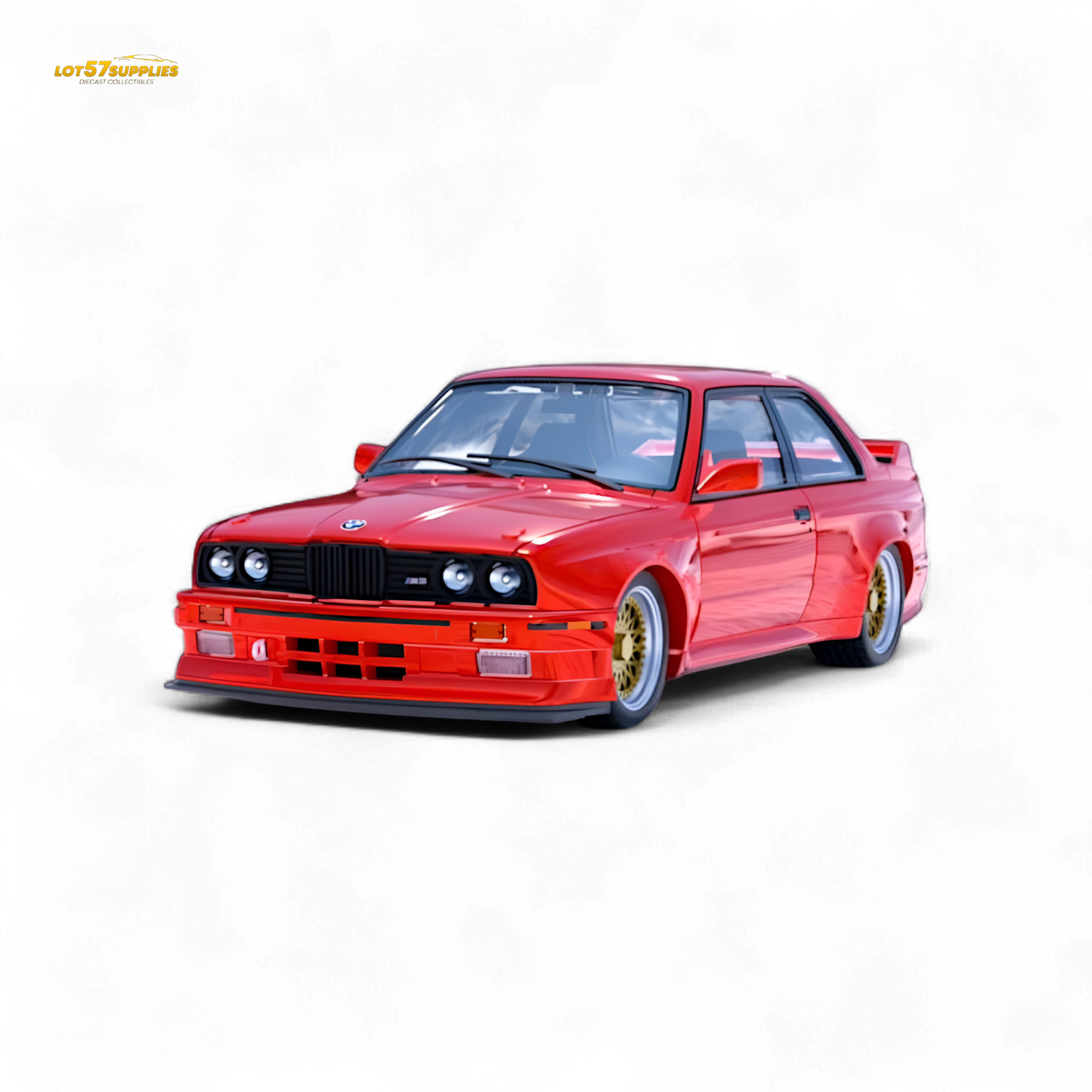 DCM BMW M3 E30 Red 1:64