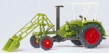 Preiser 17928 HO Scale Farm Machinery - Tractor Tool Carrier w/Fork