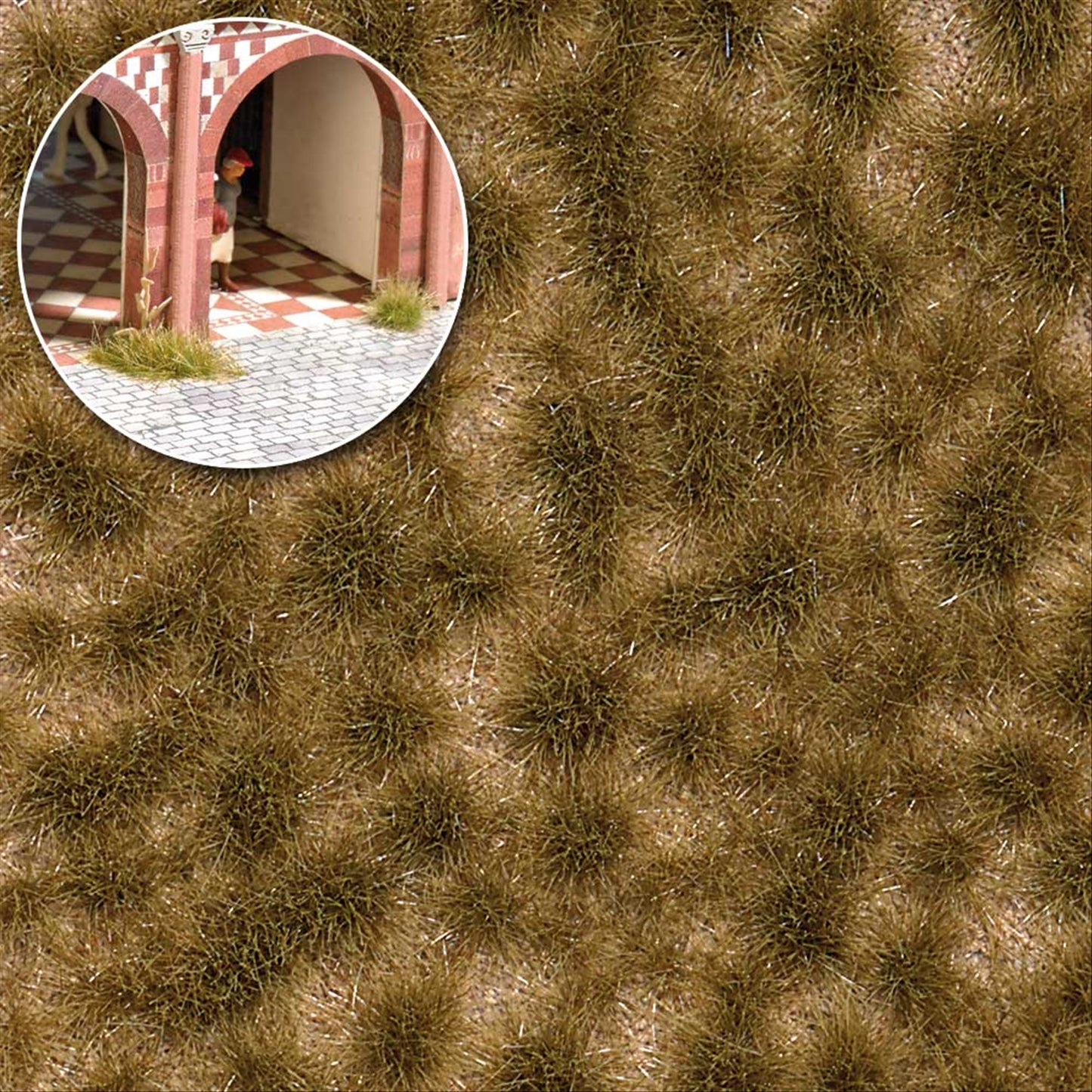 Busch 3539 All Scale 2-Color Long Fall Grass Tufts Sheet