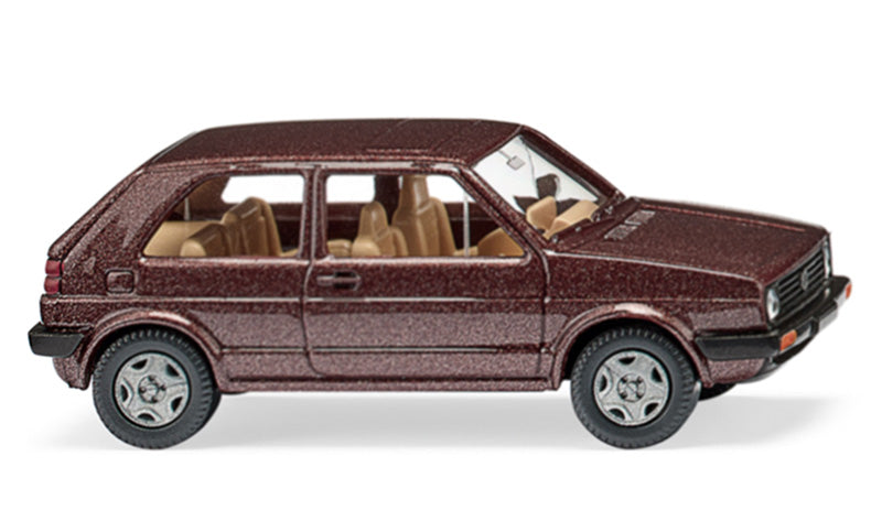 Wiking 004504 1/87 Volkswagen Golf II, Metallic Umber Brown