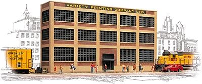 Walthers Cornerstone 3161 HO Variety Printing Background Building
