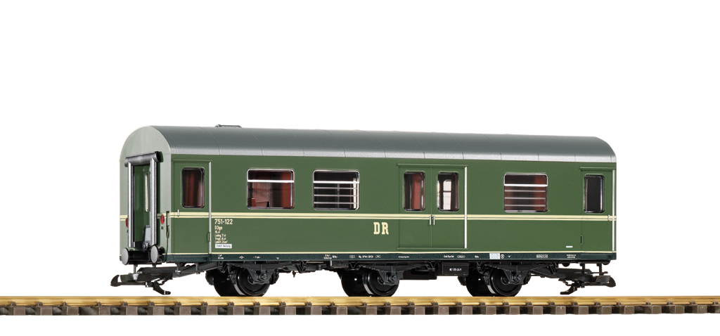 Piko 37687 G Scale DR III Reko 3-Axle Dage Baggage Car