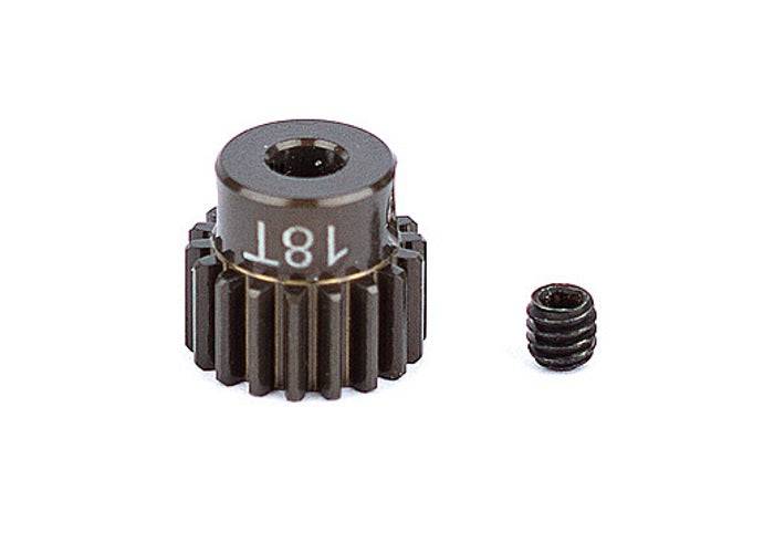 Associated 1336 FT Aluminum Pinion Gear 18T 48P 1/8" Shaft RC10
