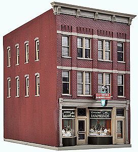 Walthers Cornerstone 3476 HO Jewelry Store Kit