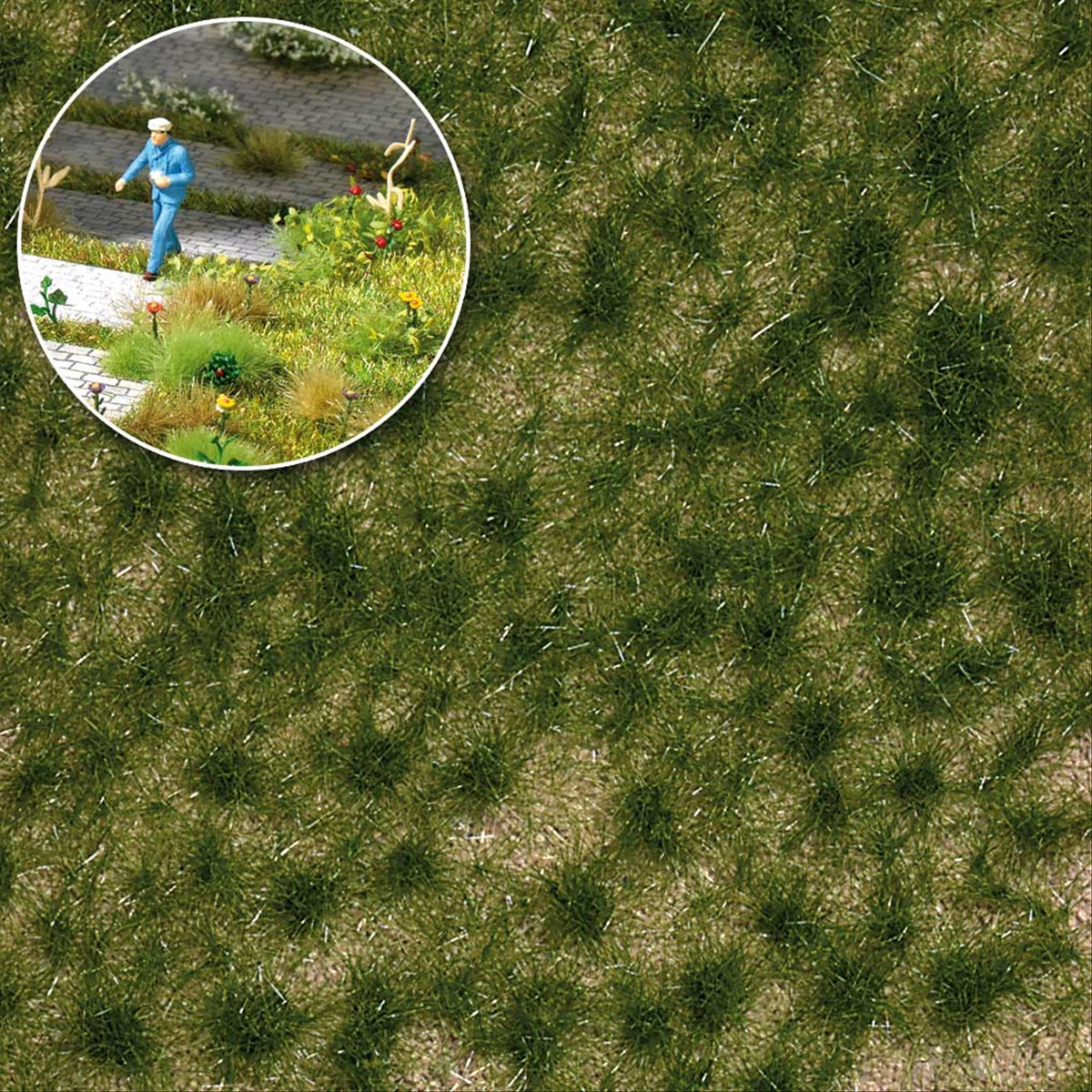 Busch 3518 All Scale Long Late Summer Grass Tufts Sheet