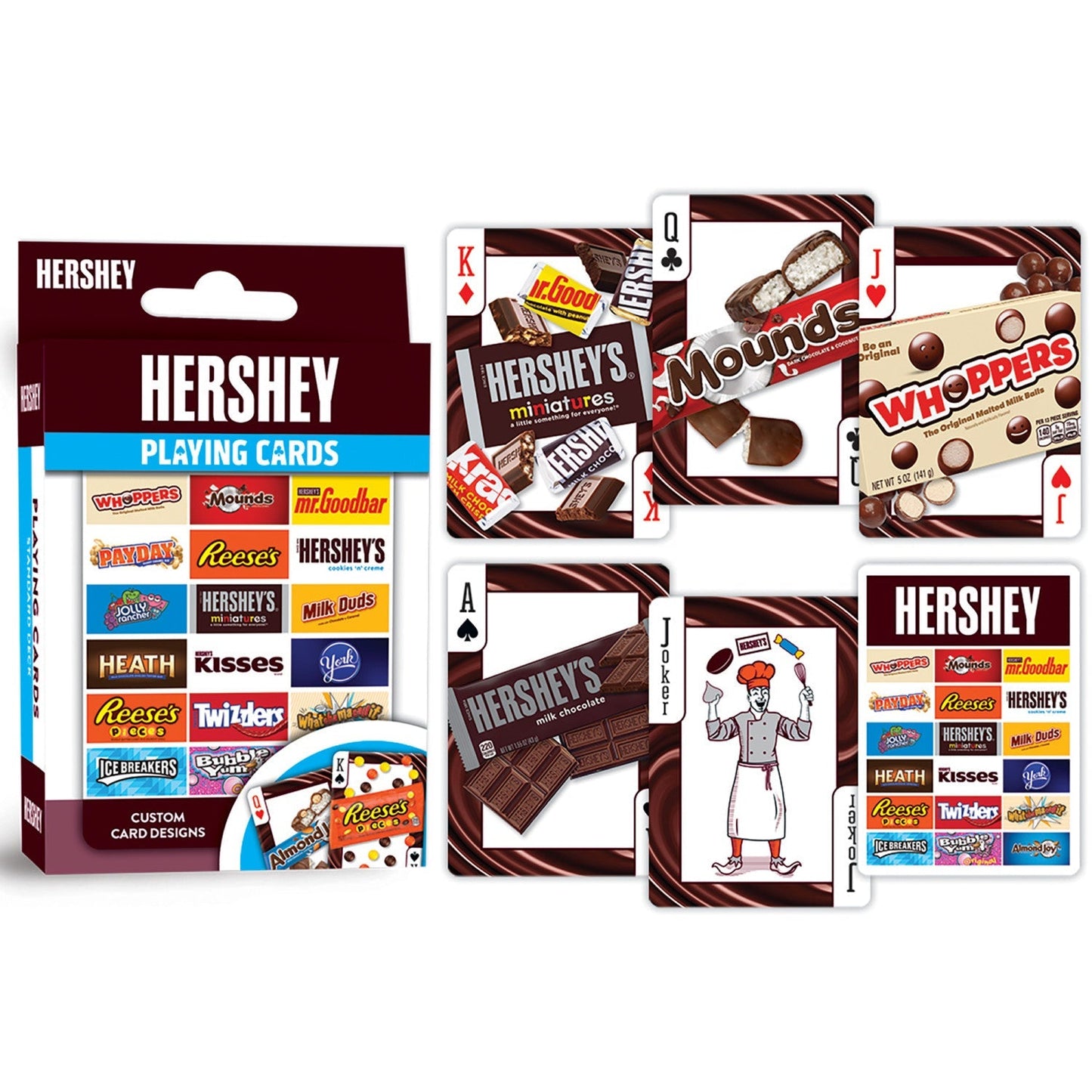 Hershey's Playing Cards - 54 Card Deck by MasterPieces Puzzle Company INC