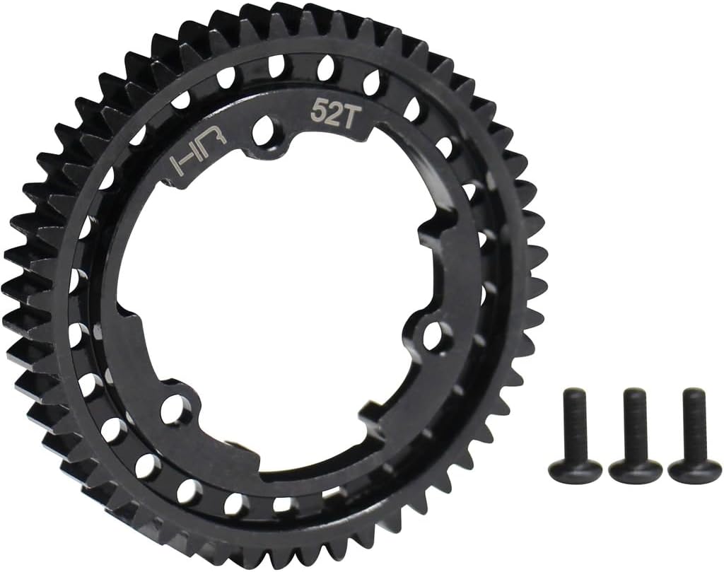 Hot Racing ERVT52M01 52t Mod 1 Steel Spur Gear E Revo 2 XO-1