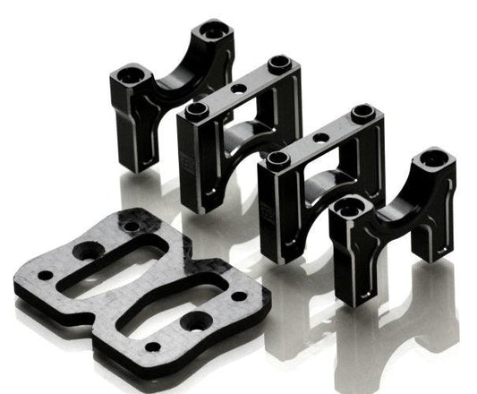 Exotek Racing 1924 HD Center Bulkhead Set W/Carbon Upper Plate Losi 8ight-XE