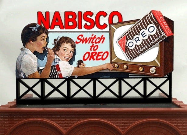 Miller Engineering 881751 O/HO Scale Nabisco Billboard