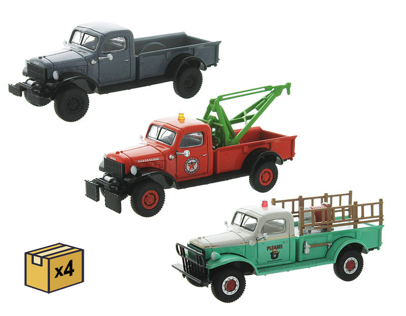 Greenlight 51470-CASE-12 1/64 Scale Dodge Power Wagon Series