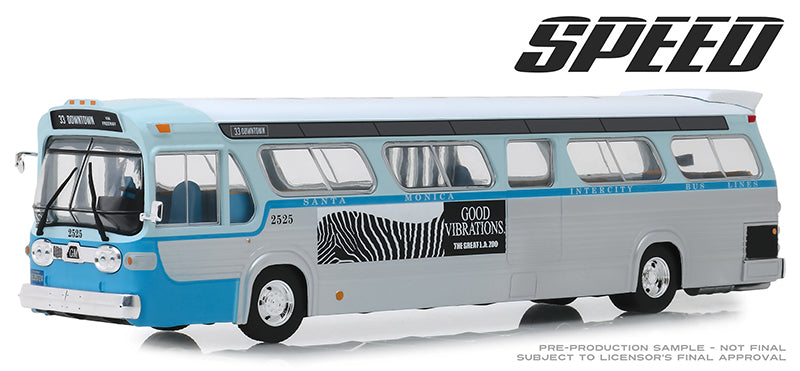 Greenlight 86544 1/43 Scale 1960S General Motors Tdh #2525 Los Angeles California