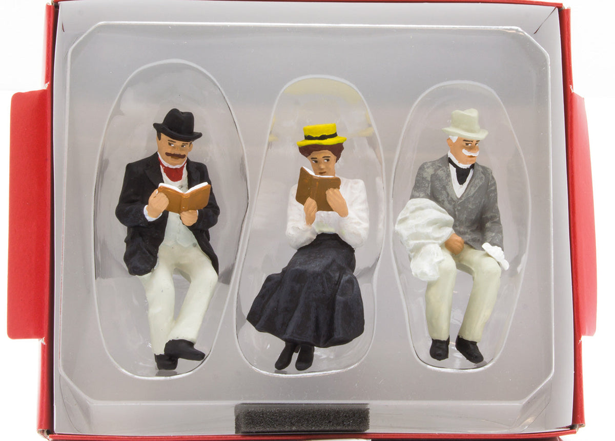 Preiser 45064 G Scale Seated Passengers Figure Set
