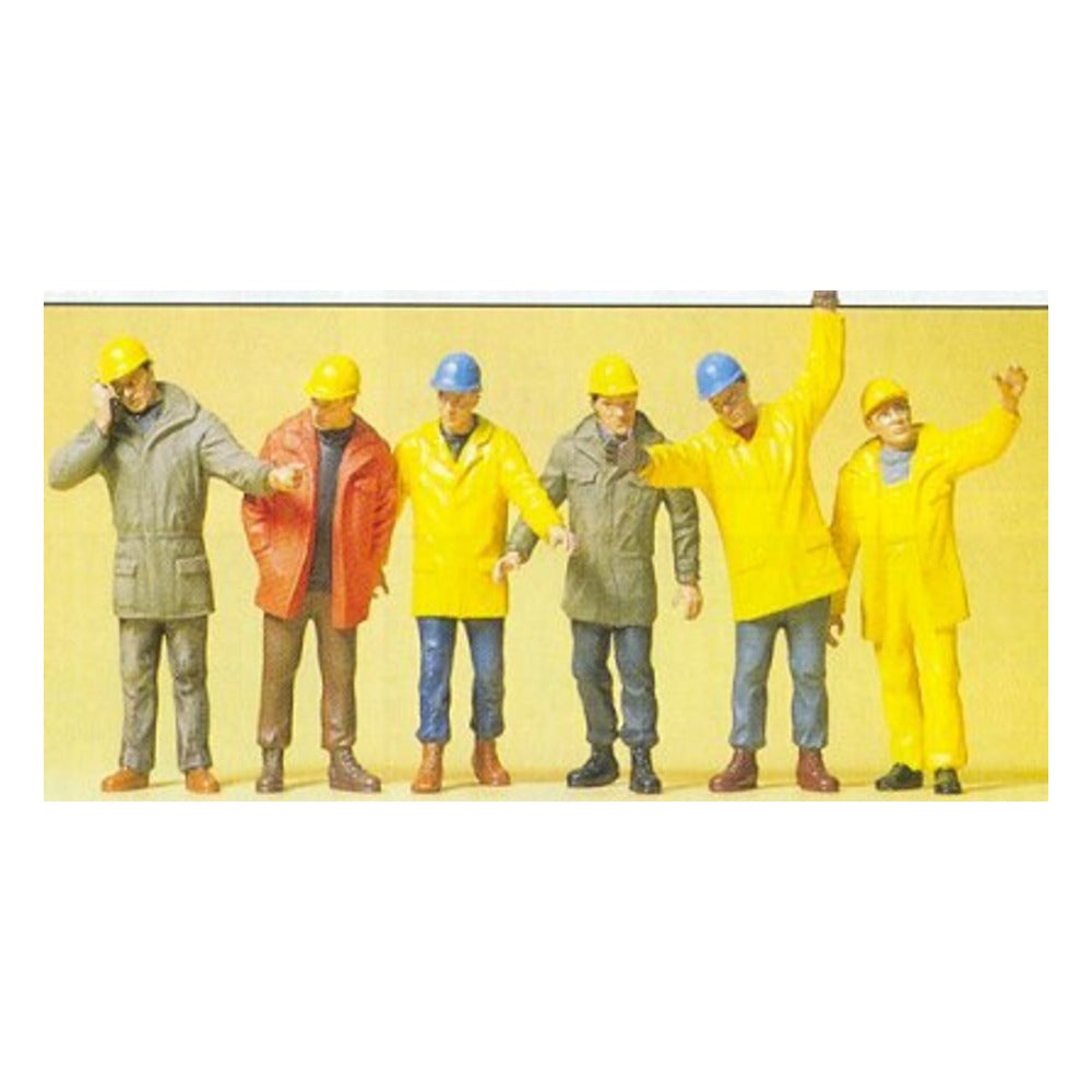 Preiser 68214 1/50 Scale Modern Workmen Figure Set