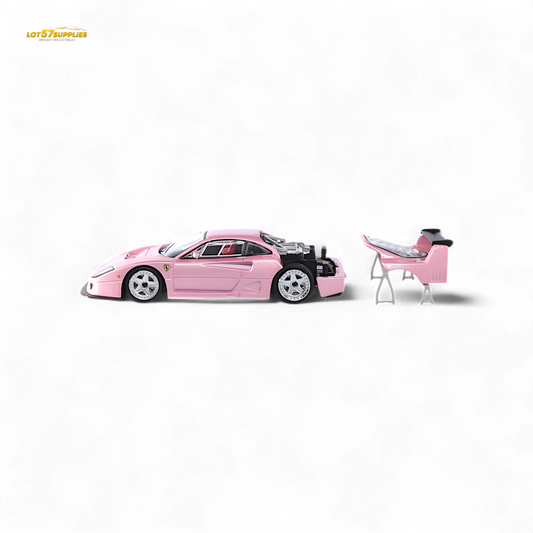 Stance Hunters Ferrari F40 LM Pink 1:64