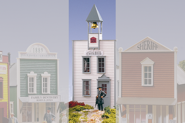 Piko 62215 G Scale White Schoolhouse Building Kit