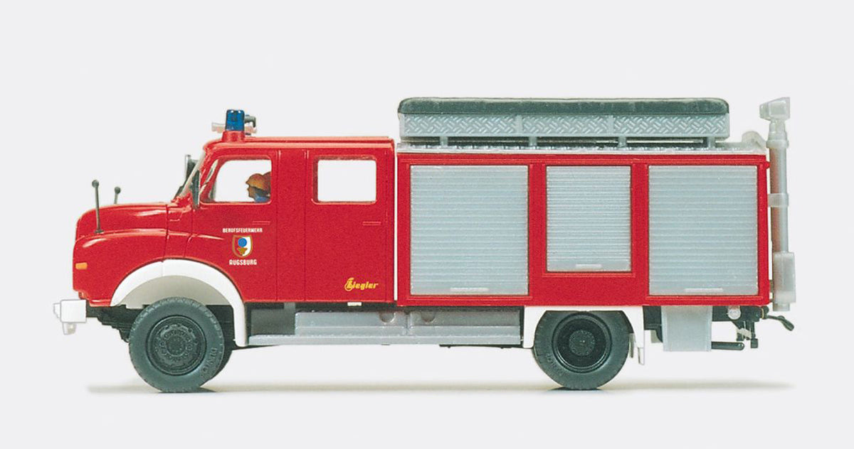 Preiser 35006 HO Scale MAN Rescue & Oil Equipment Truck