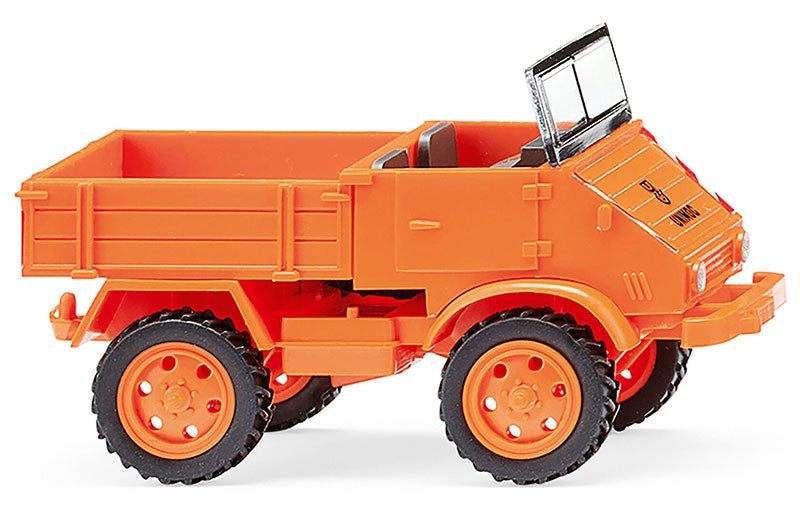 Wiking 087007 1/87 Unimog U 411, Municipal Orange