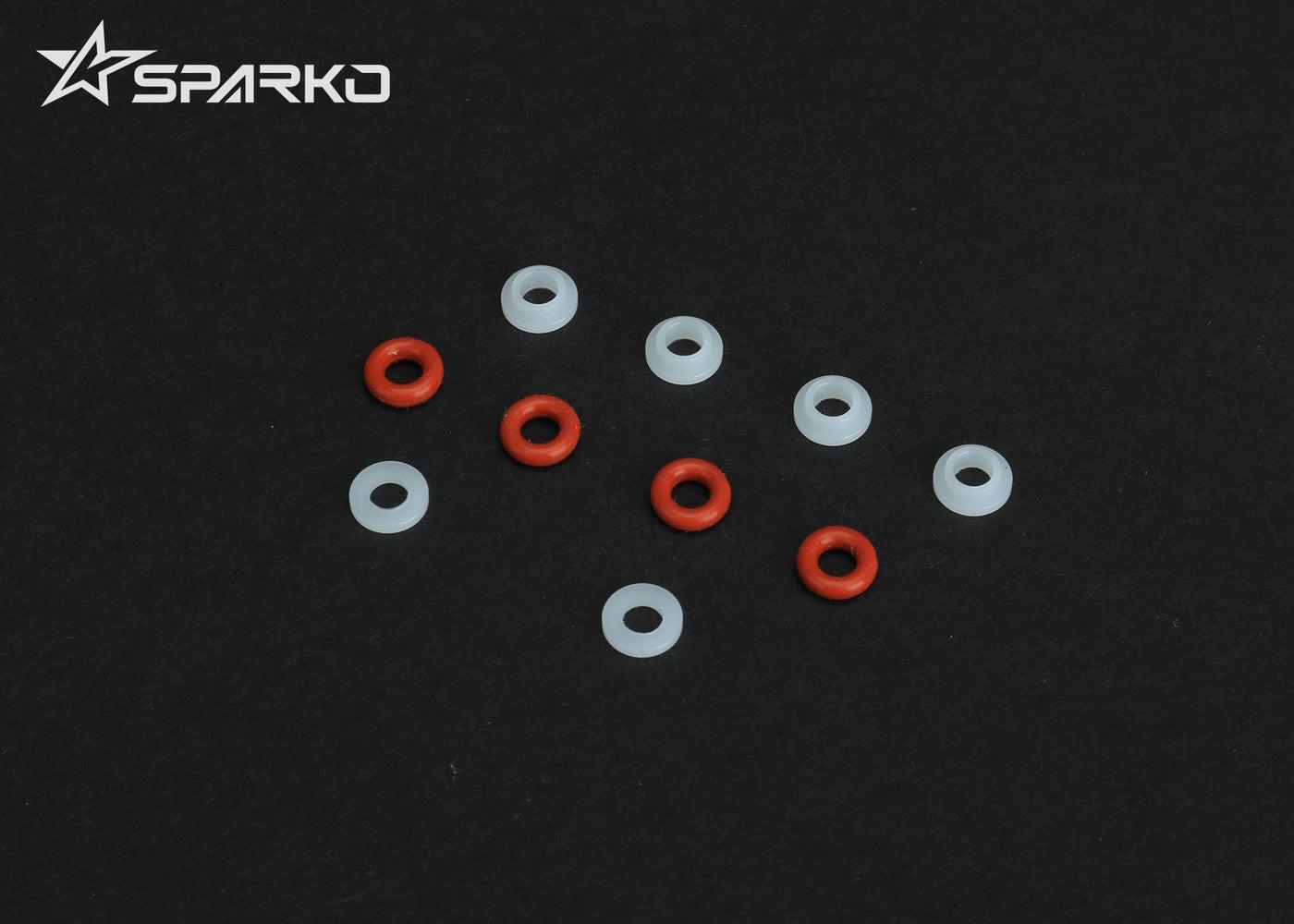 Sparko F8 CNC Delrin Shock Cartridge Set x2