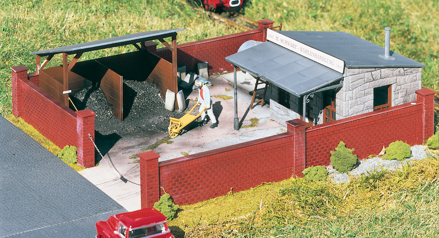 Piko 62056 G Scale Schwarz Coal Supply, Building Kit