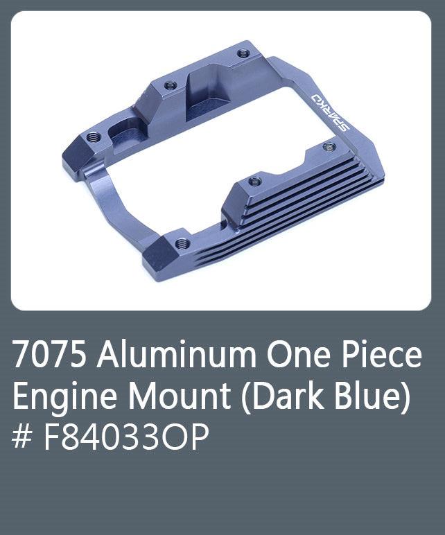 Sparko F8 F84033OP 7075 Aluminum One Piece Engine Mount (Dark Blue)
