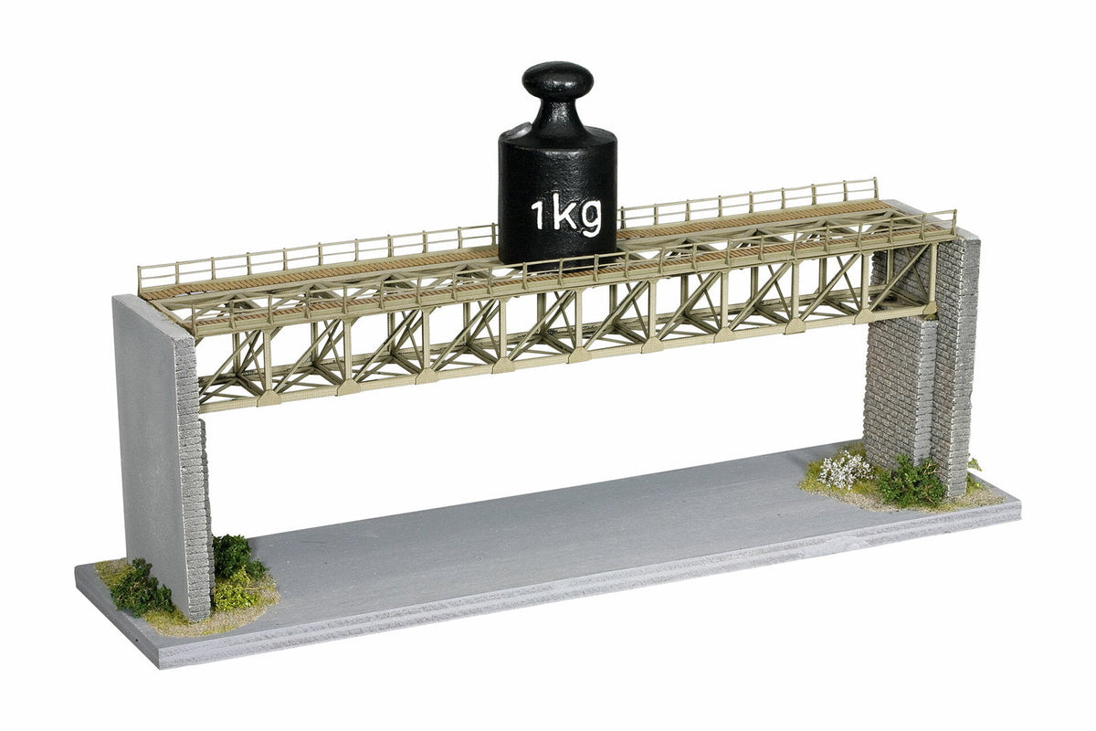 Noch 67020 HO Scale Laser-Cut Steel Bridge Kit