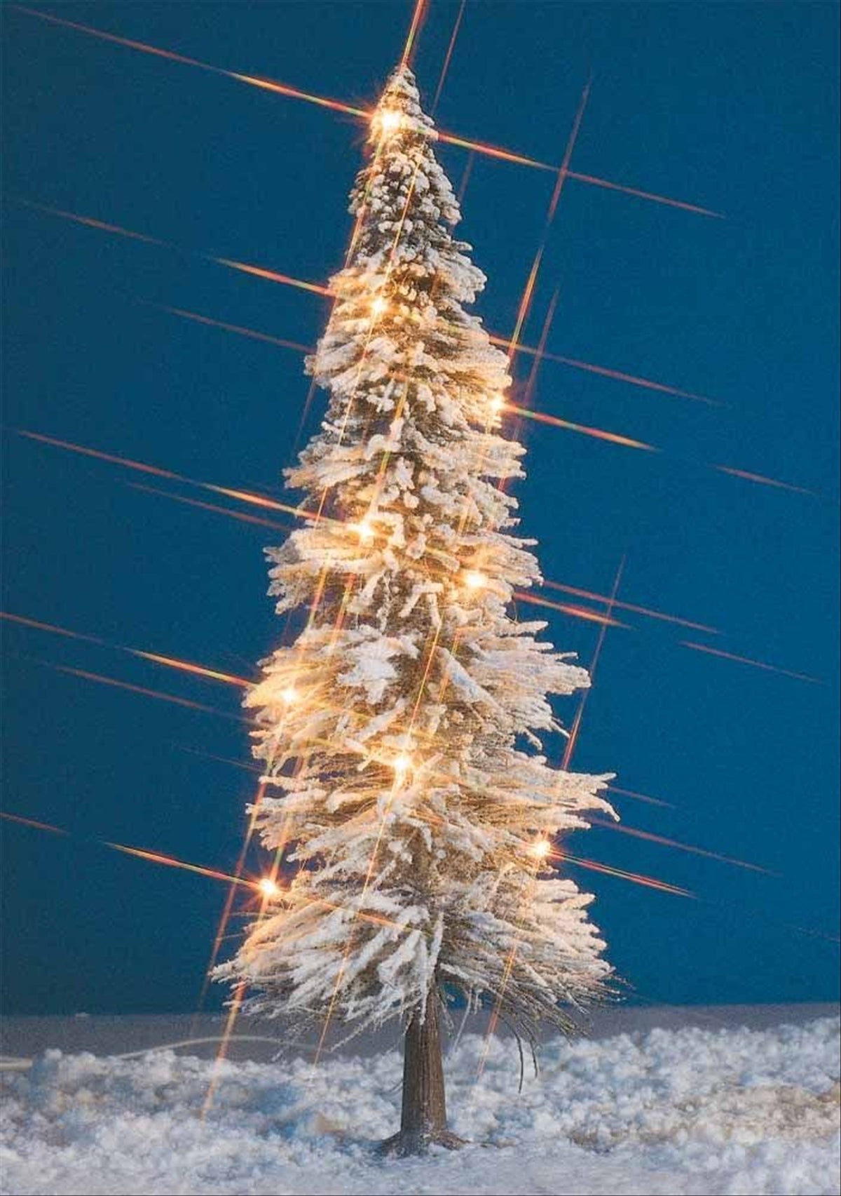 Busch 8624 G Scale Christmas Tree with Lights