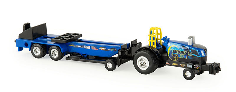 Ertl 37940A-B 1/64 Scale New Holland Midnight Blue Puller Tractor
