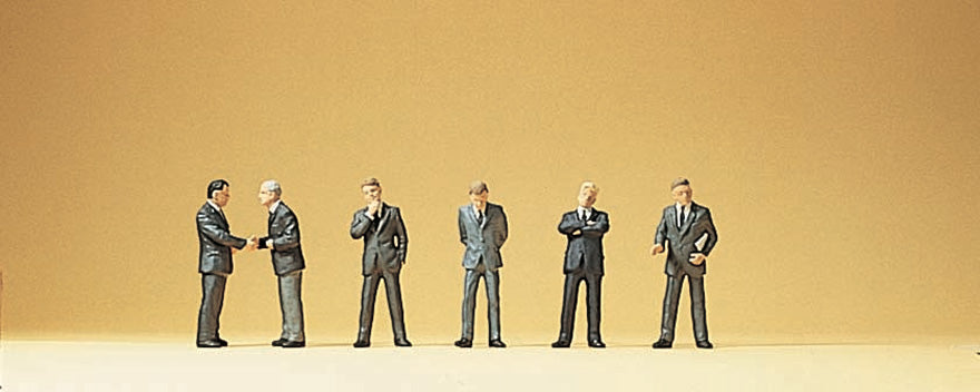 Preiser 79113 N Scale Standing Businessmen Figure Set