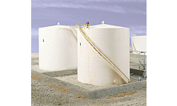 Walthers Cornerstone 933-3168 HO Tall Oil Storage Tank w/Berm Kit