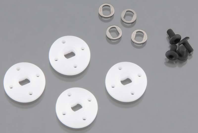Team Associated 91066 Shock Pistons 13mm 4x1.3mm SC10