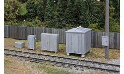 Walthers SceneMaster 949-4140 HO Vintage Trackside Detail Set