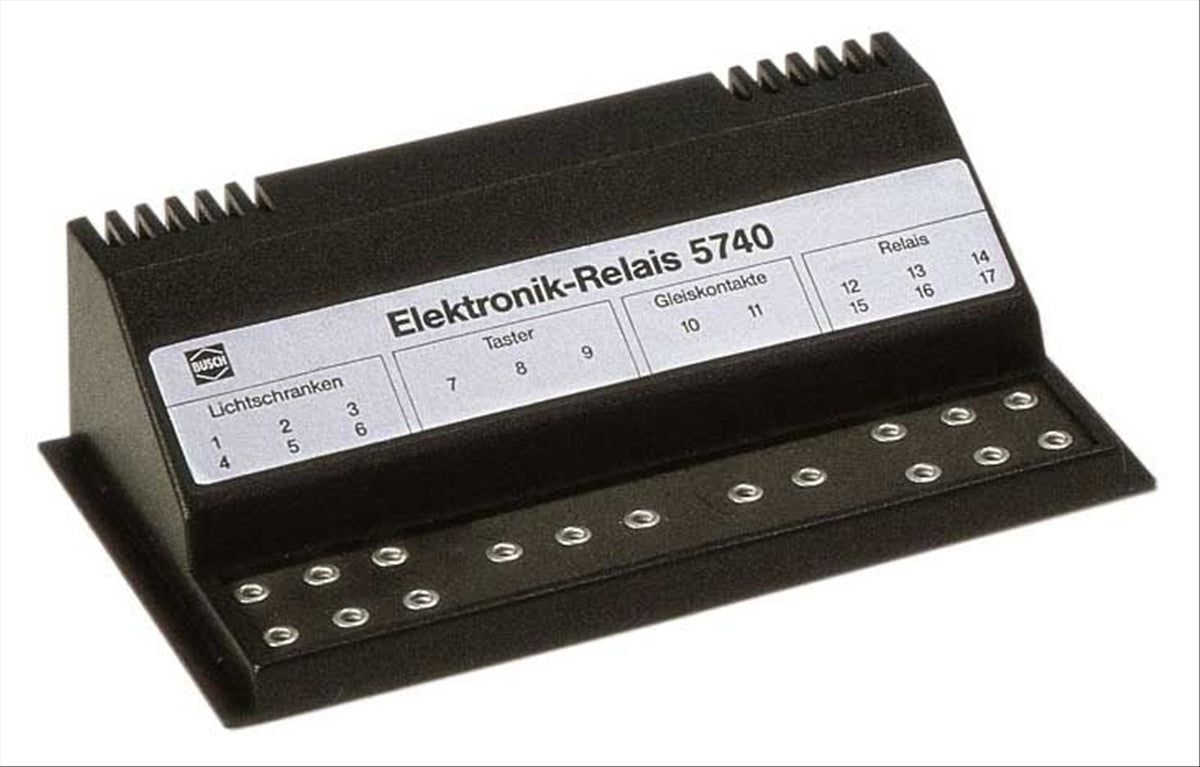 Busch 5740 All Scale Electronic Relay, 8A Switching Module