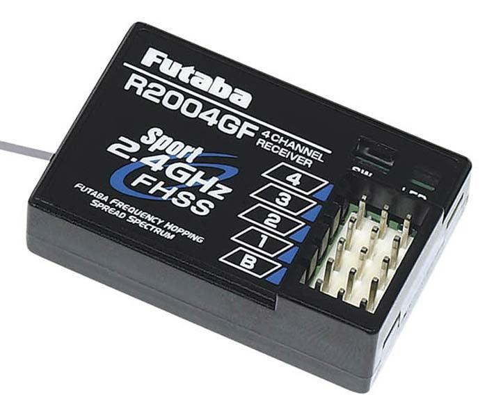 Futaba FUTL7617 R2004GF 4 Channel 2.4GHz FHSS Receiver