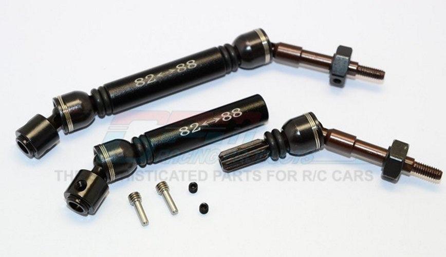 Gpm Steel+Aluminum Rear CVD Drive Shaft Black Traxxas Slash 4X4 Stampede 4X4