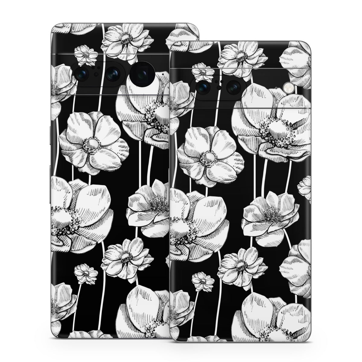 Striped Blooms - Google Pixel 7 Skin