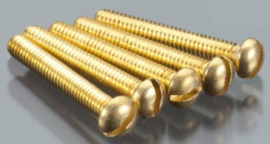 Woodland Scenics H812 Round Head Screws 1-72 1/2" (5)