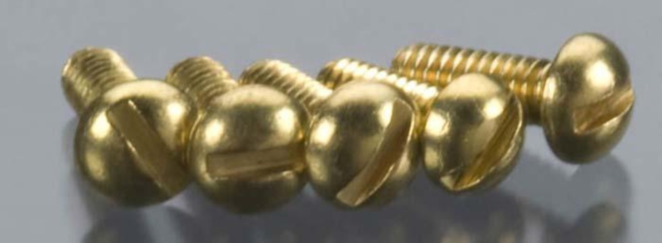 Woodland Scenics H814 Round Head Screws 2-56 1/4" (5)