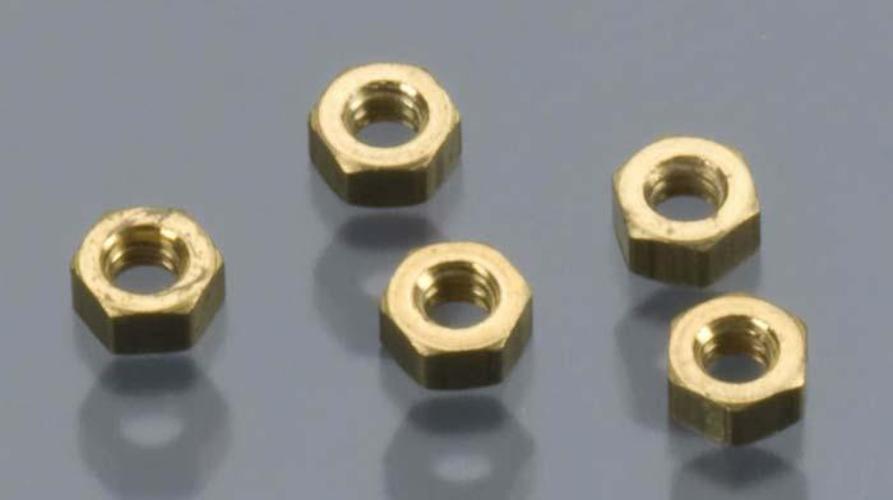 Woodland Scenics H881 Hex Nuts 00-90 (5)