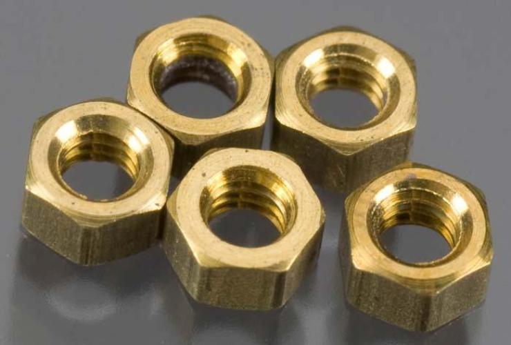 Woodland Scenics H883 Hex Nuts 1-72 (5)
