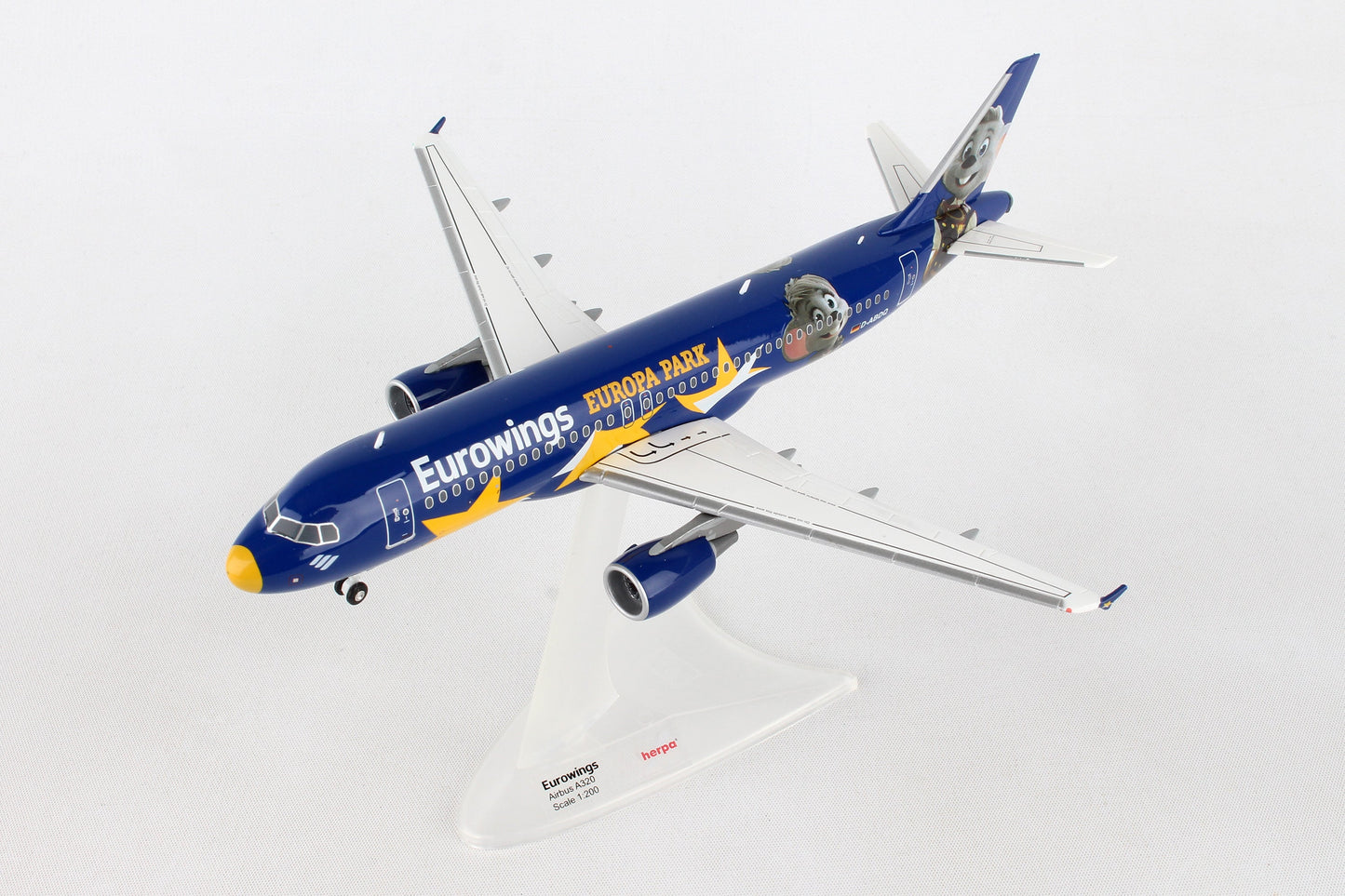 Herpa Wings HE558808 Eurowings A320 1/200 Europa-Park