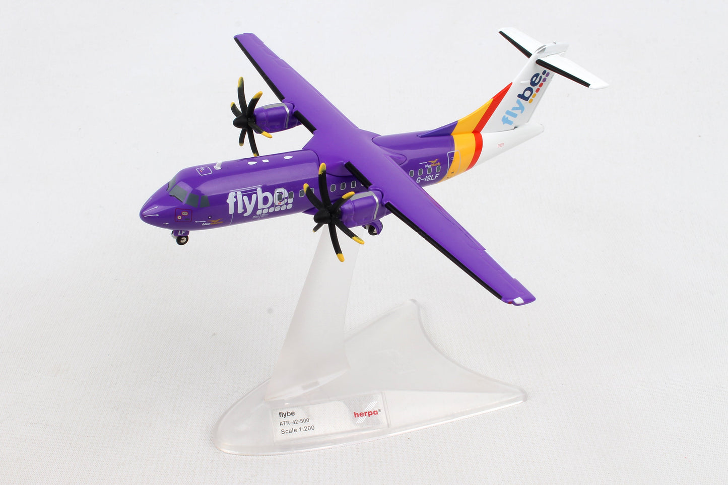 Herpa Wings HE559331 Flybe Atr42-500 1/200 Blue Island Airways