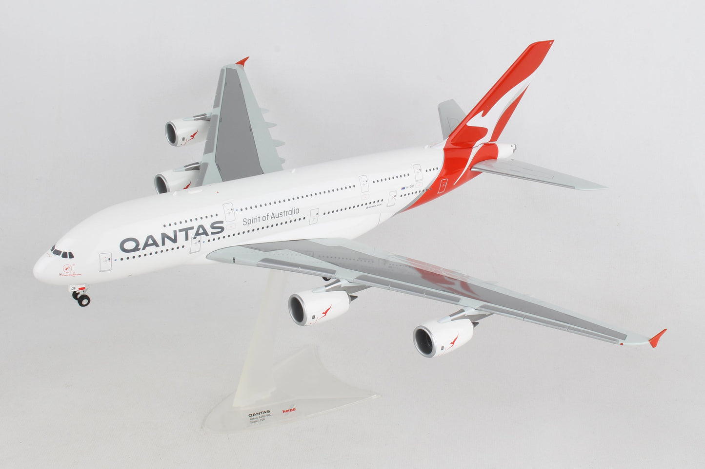 Herpa Wings HE559423 Qantas A380 1/200 New Livery