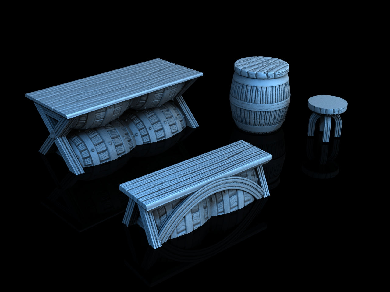 Adrian-3DP4U - Barrel Furniture - 28mm